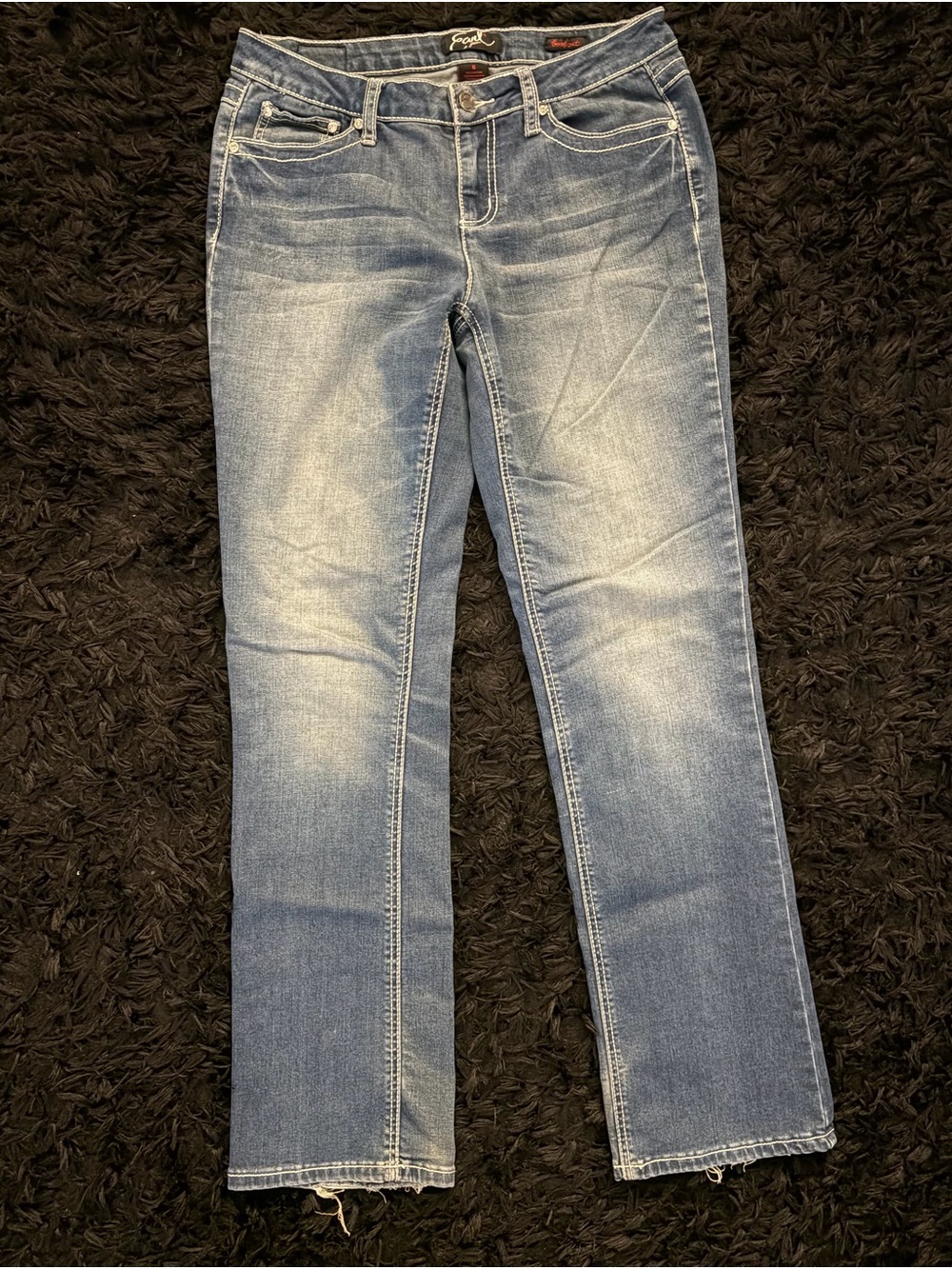 Earl Jeans Light Blue Straight Leg Denim